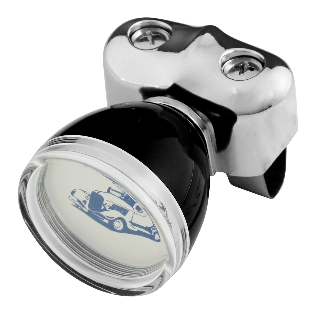 Steering Wheel Spinner with Clear Top