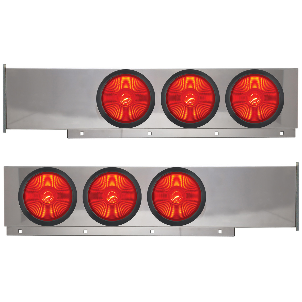 2-Pc Stainless Steel Light Bar - Thumbnail 2