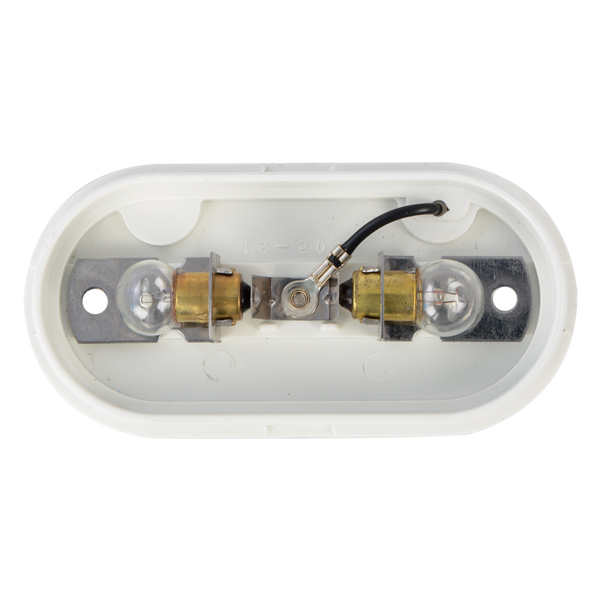 Oblong Two-Bulb Light