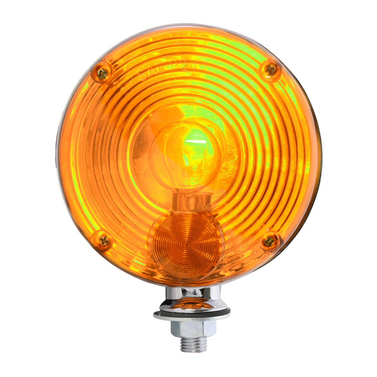 4" Single Face Pedestal Light with Short Stud - Thumbnail 2