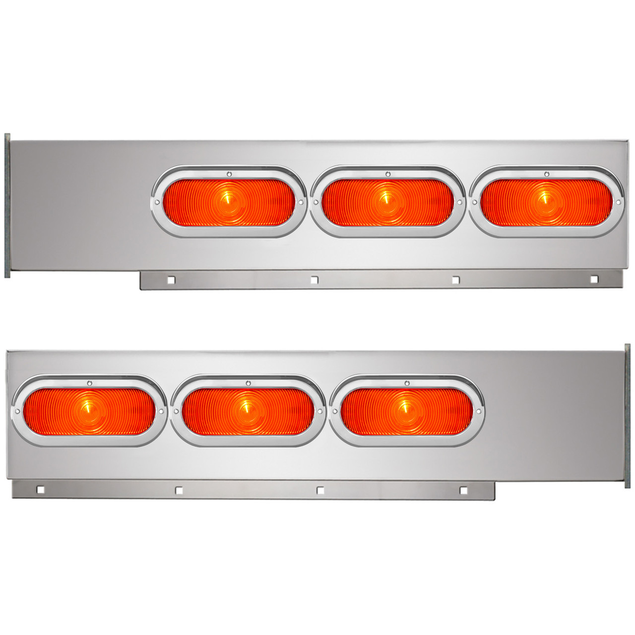 2-Pc Stainless Steel Light Bar - Thumbnail 2