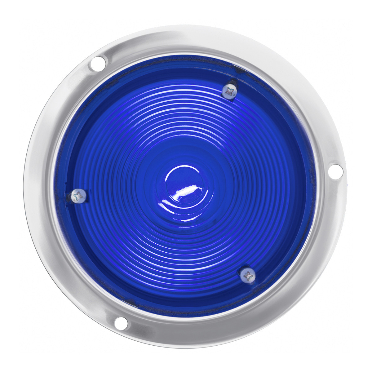 4" Flange Mount Light with Chrome Die Cast Housing