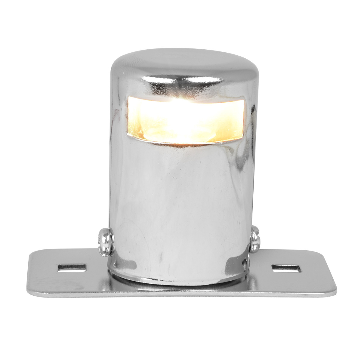 License Plate Light with Chrome Steel Housing