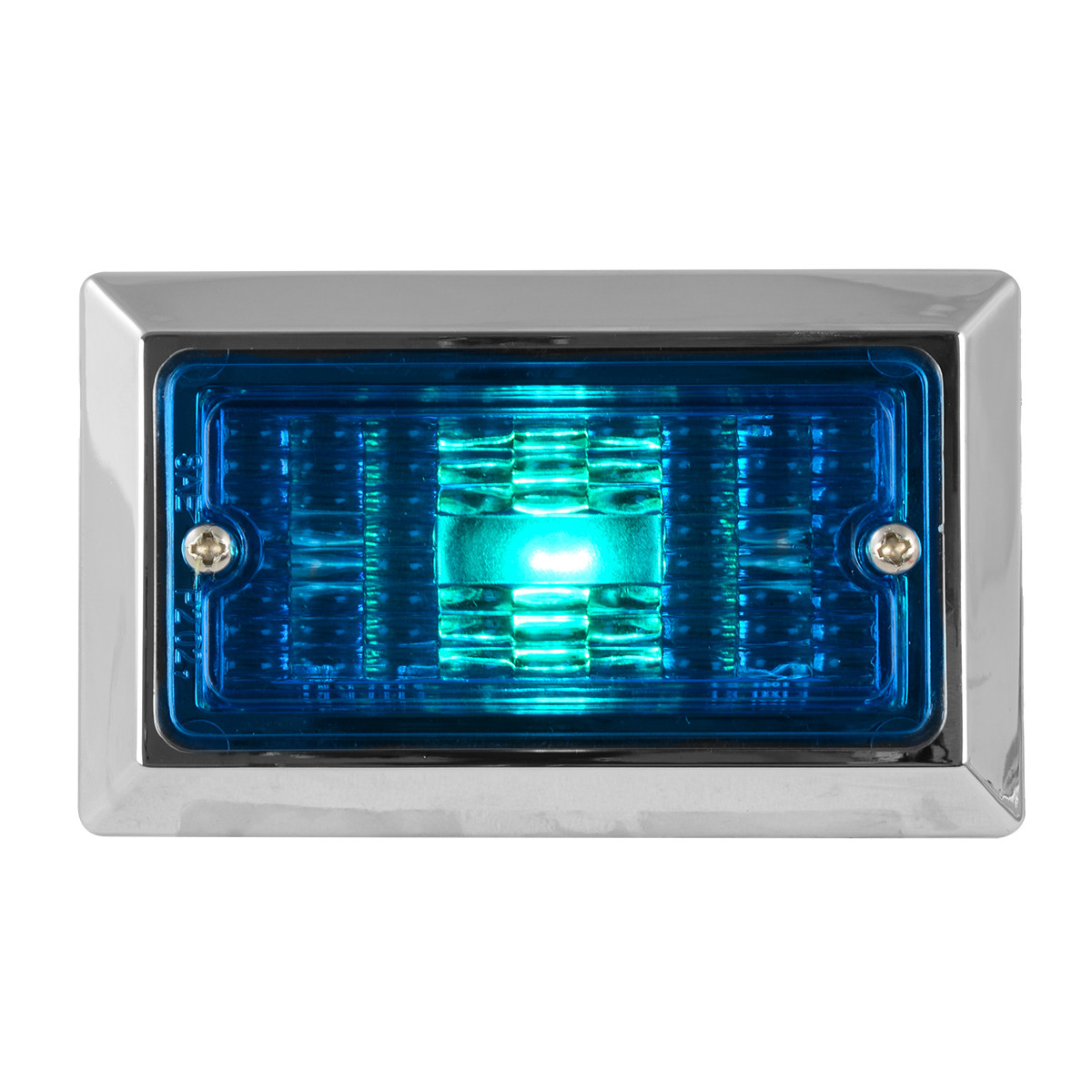 Rectangular Light with Chrome Base