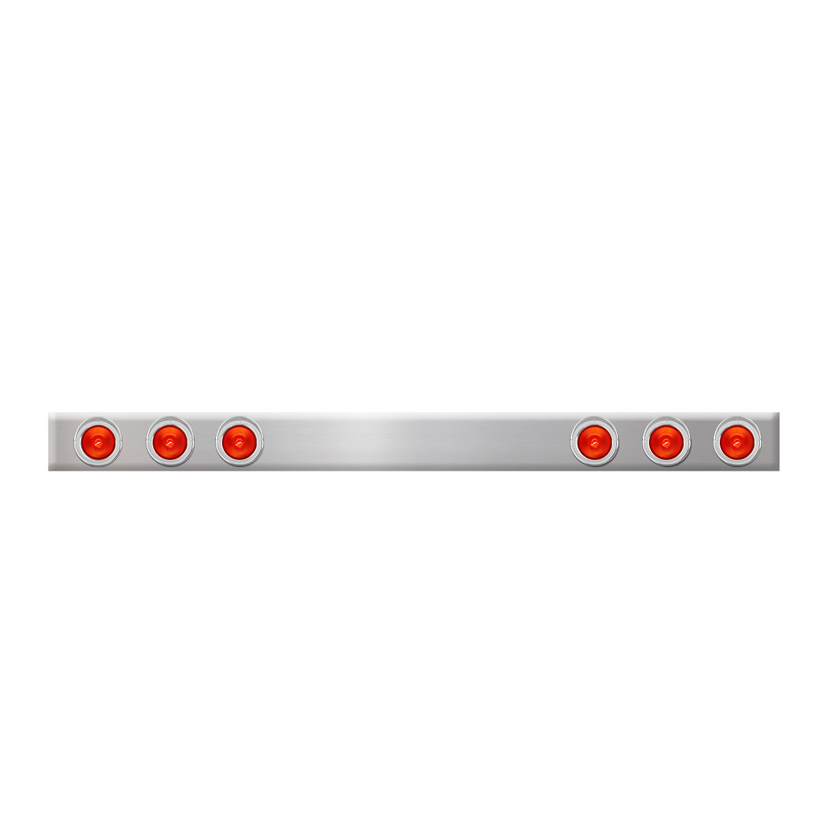 1-Pc Chrome Plated Steel Light Bar - Thumbnail 2