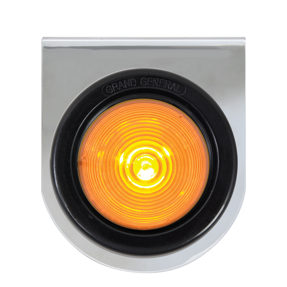 Stainless Steel L Bracket with Single 2-1/2" Round Light