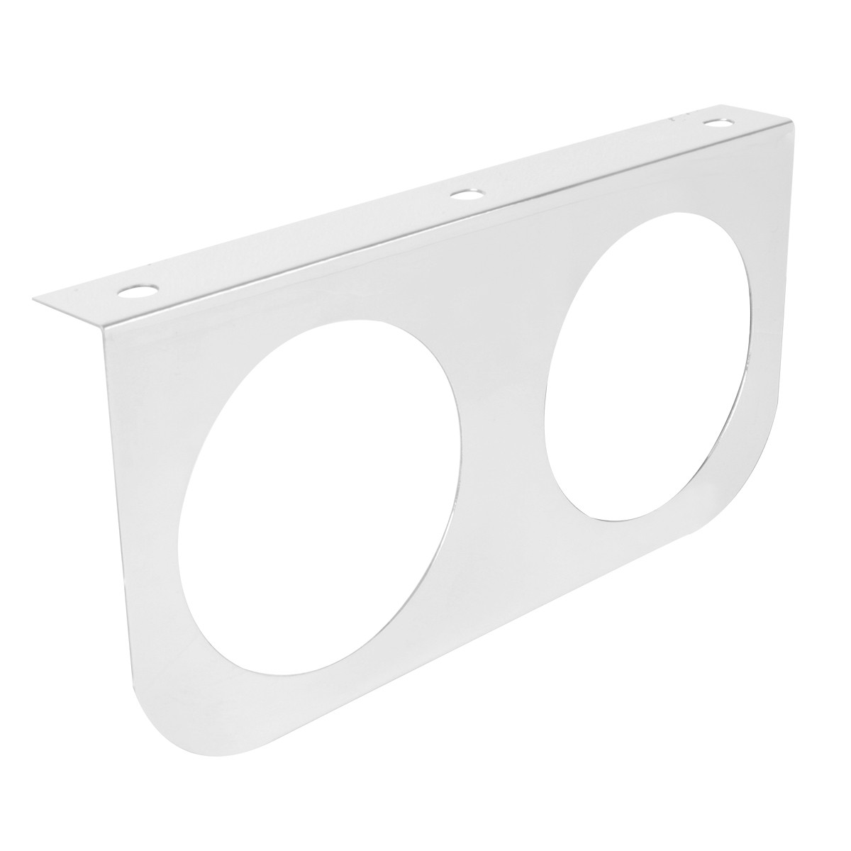 L Shape Mounting Bracket for Dual 4" Round Lights