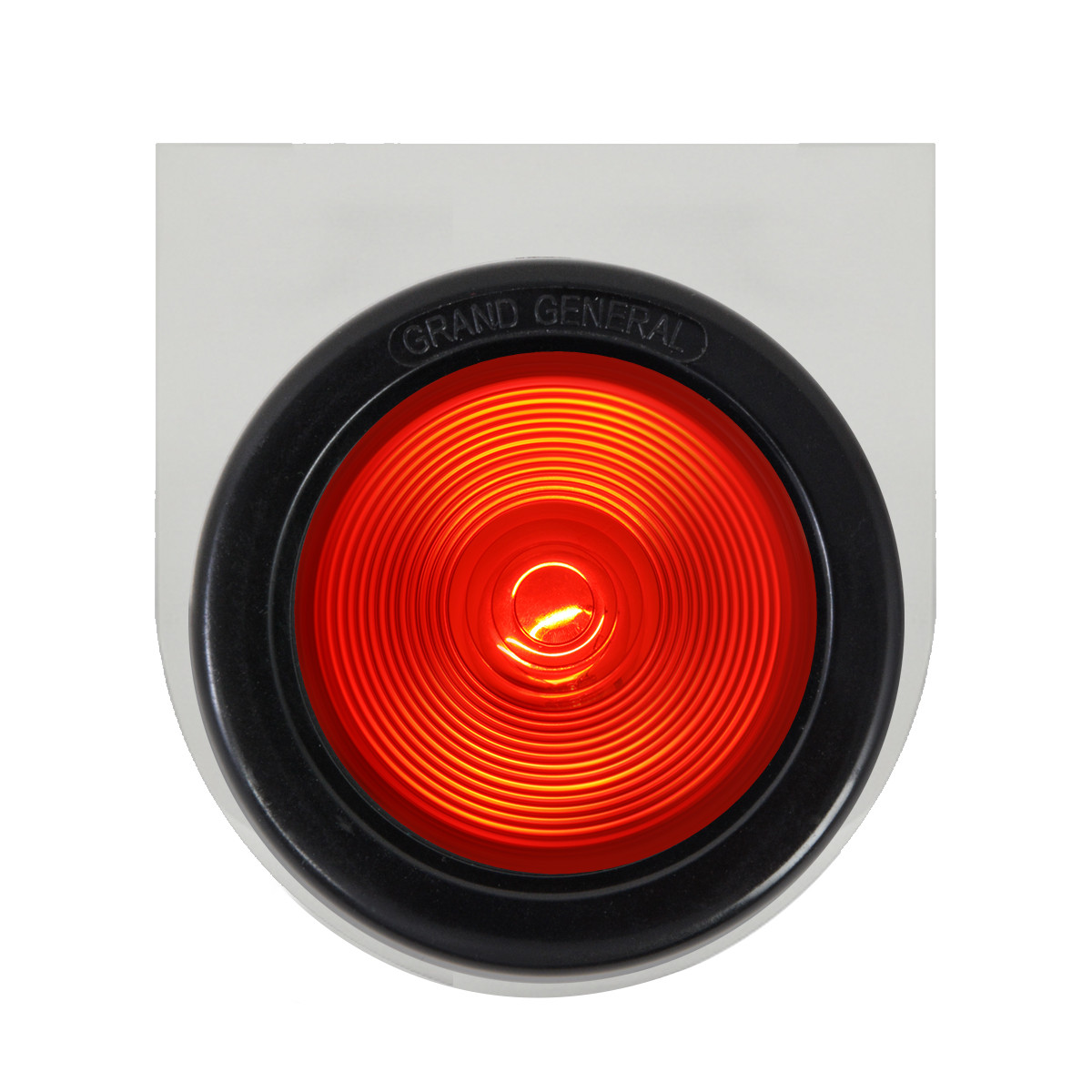 Stainless Steel L Bracket with Single 4" Round Light