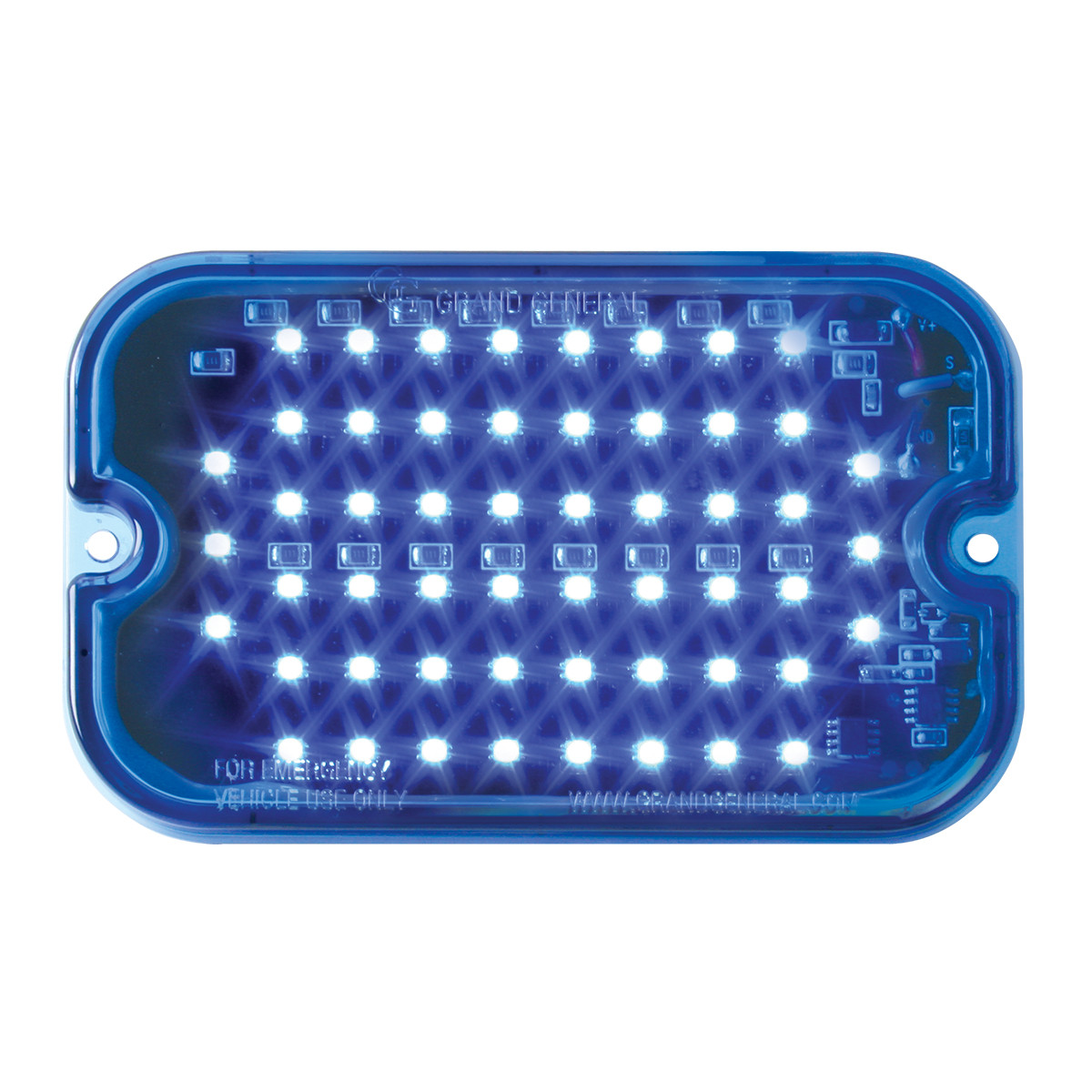 Ultra Thin Large Rectangular LED Strobe Light - Thumbnail 2