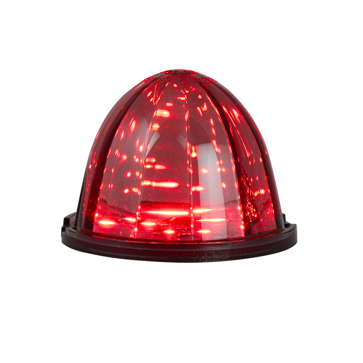 Classic Watermelon Surface Mount LED Light in Smoke Lens