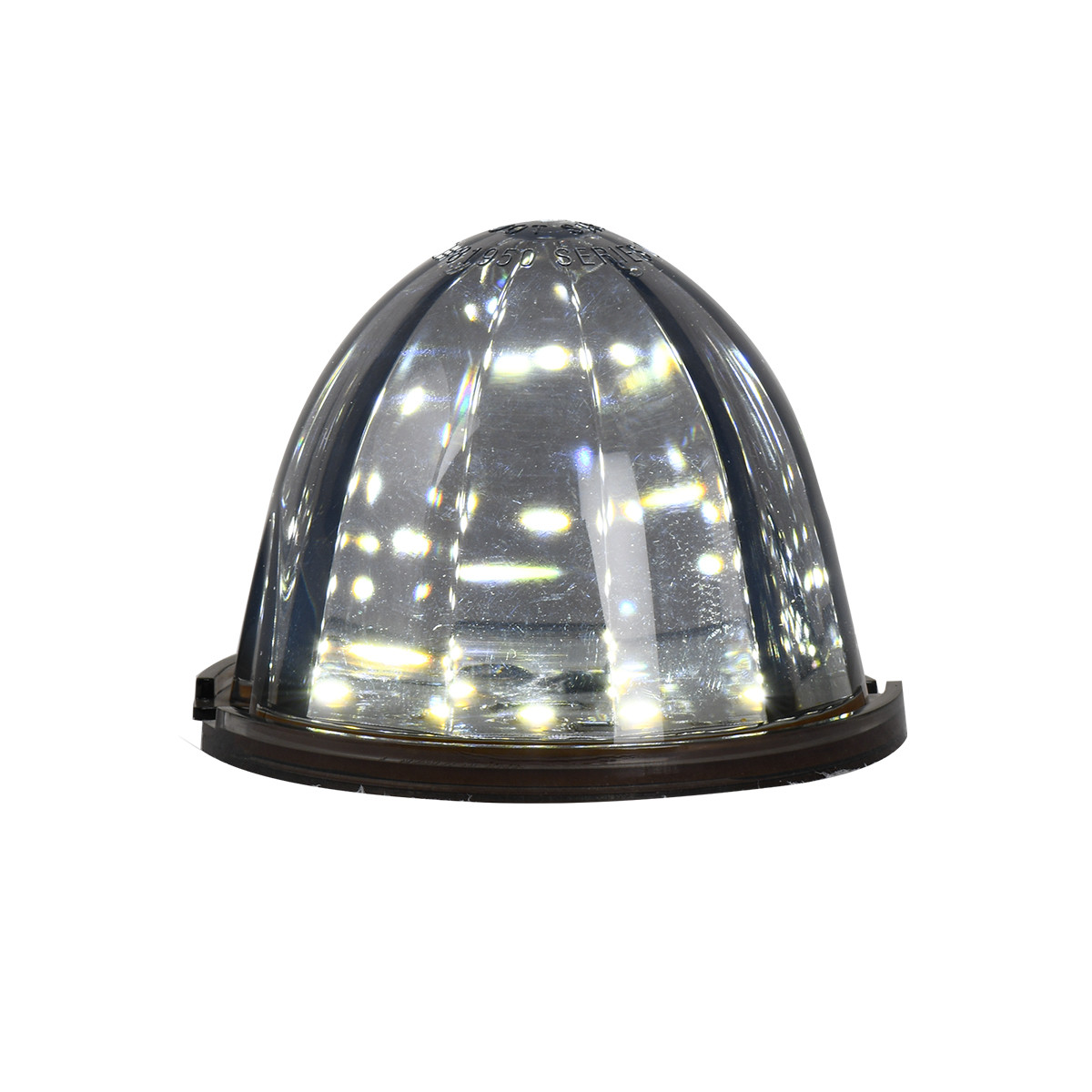 Classic Watermelon Surface Mount LED Light in Smoke Lens