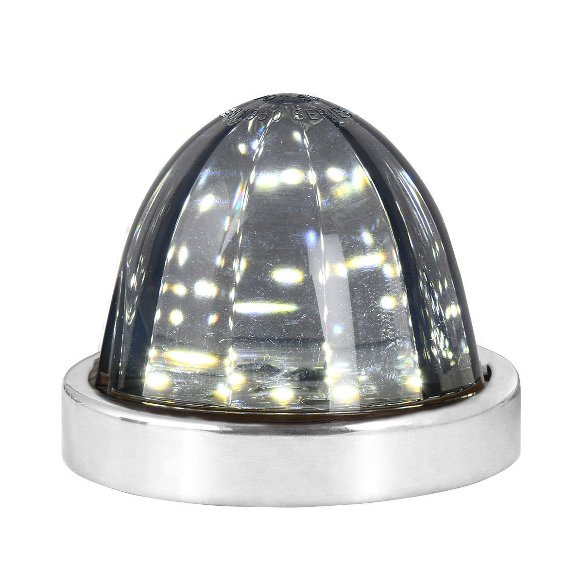 Classic Watermelon Surface Mount LED Light in Smoke Lens - Thumbnail 2