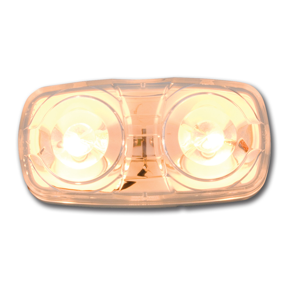 Tiger Eye Two-Bulb Light