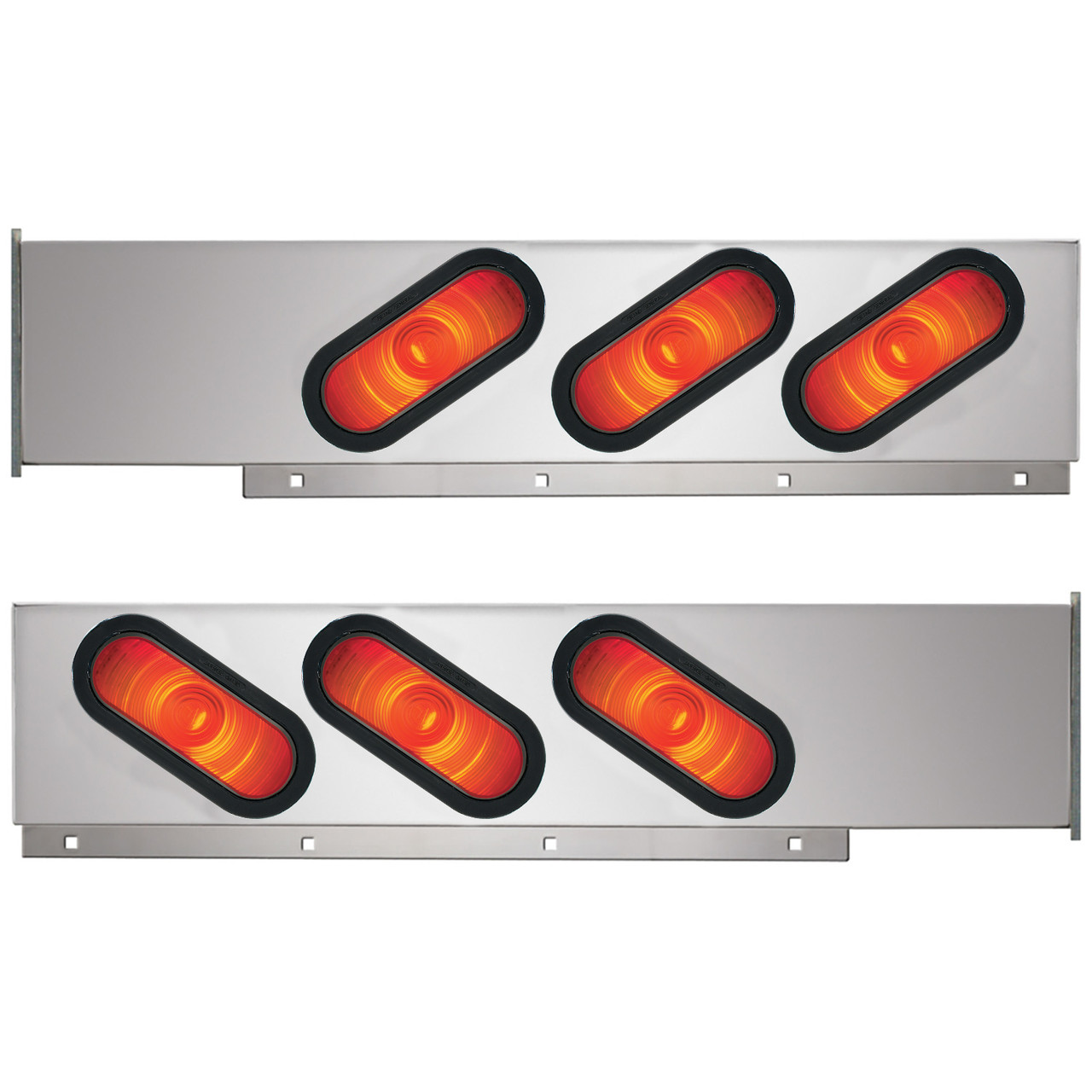 2-Pc Stainless Steel Light Bar - Thumbnail 2