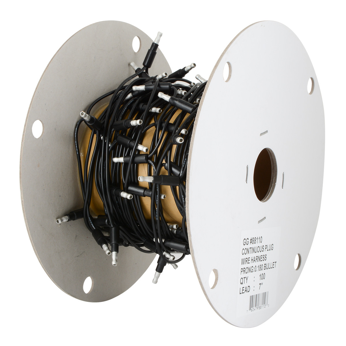 Continuous 0.180 Bullet Light Plug Wire Harness Roll