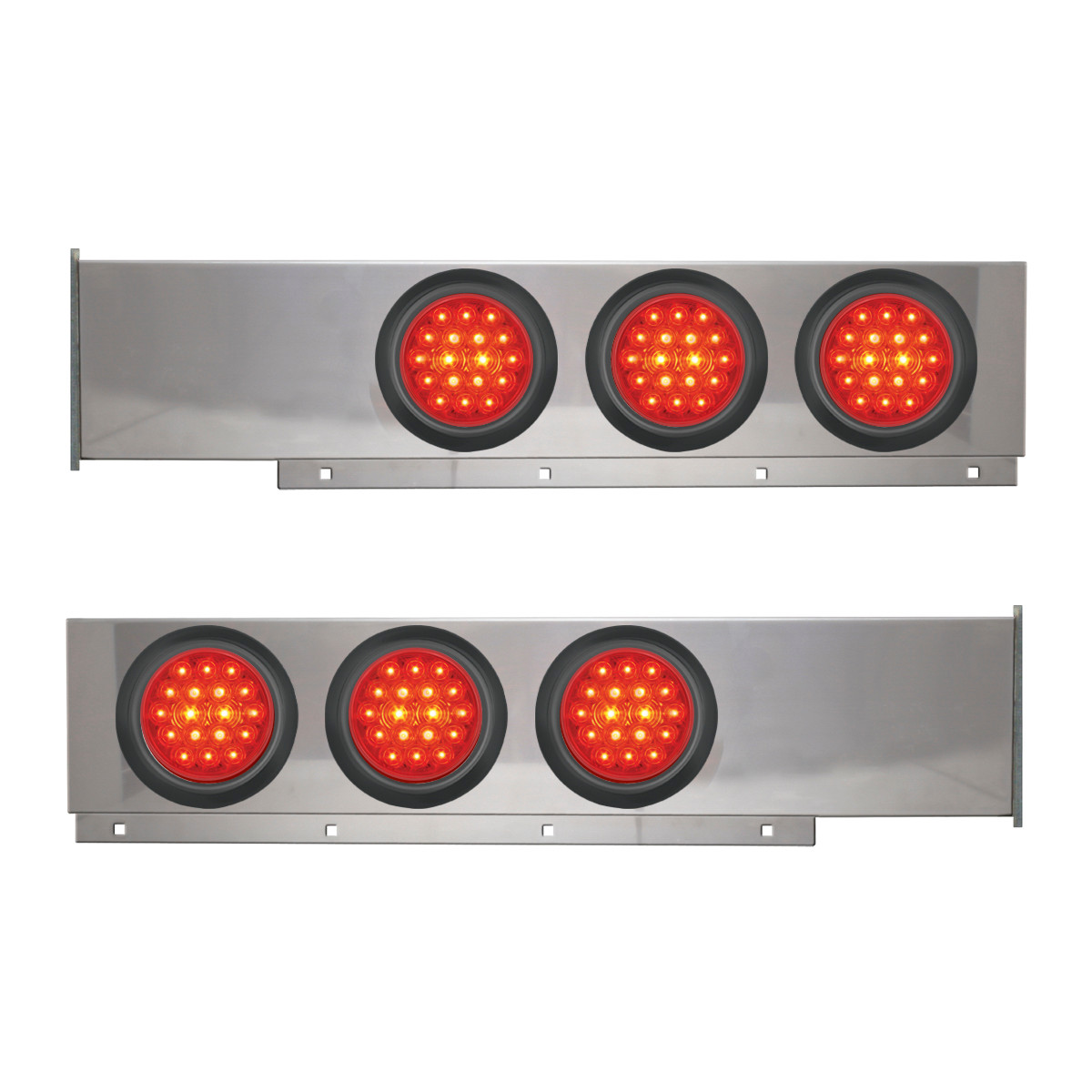 2-Pc Stainless Steel Light Bar - Thumbnail 2