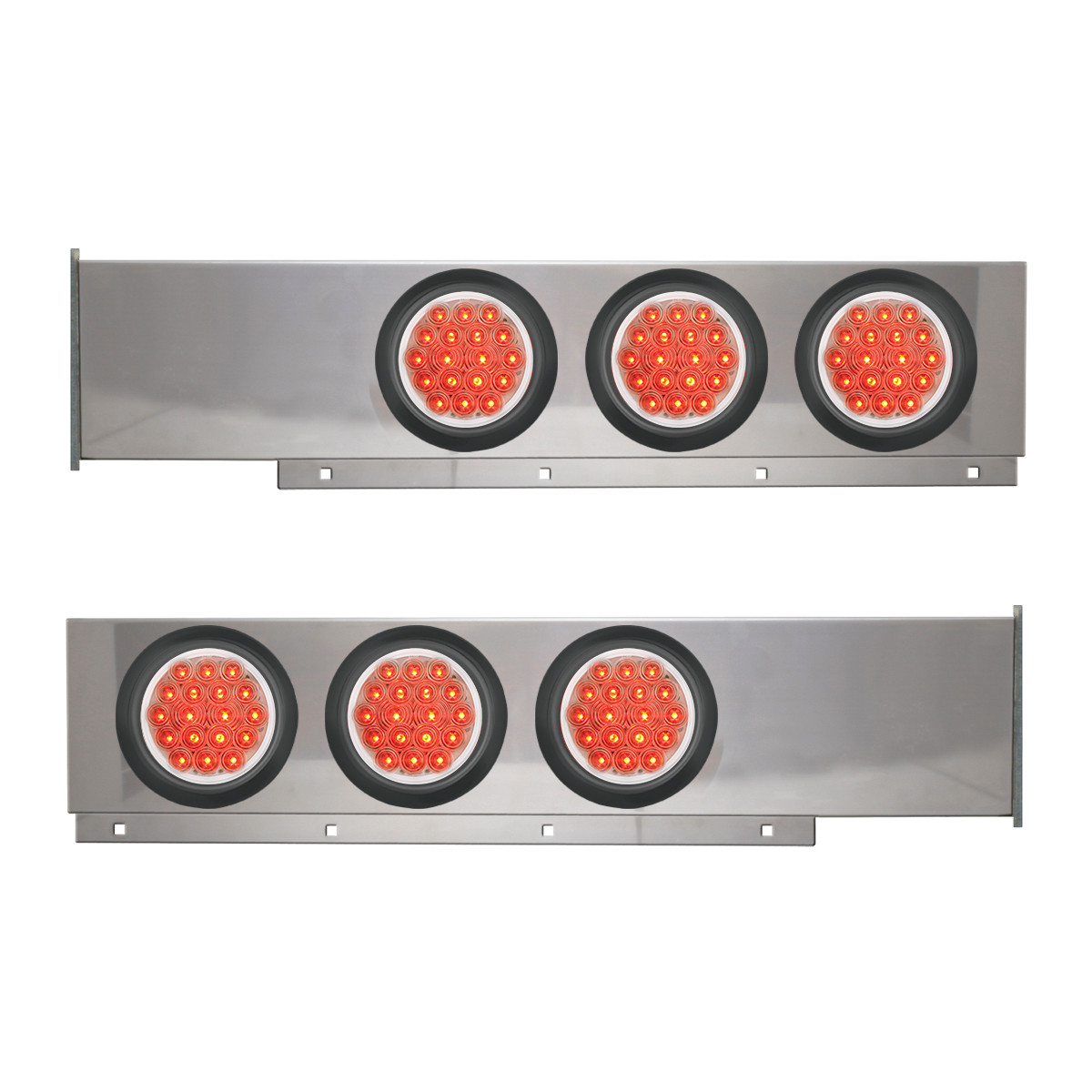 2-Pc Stainless Steel Light Bar - Thumbnail 2