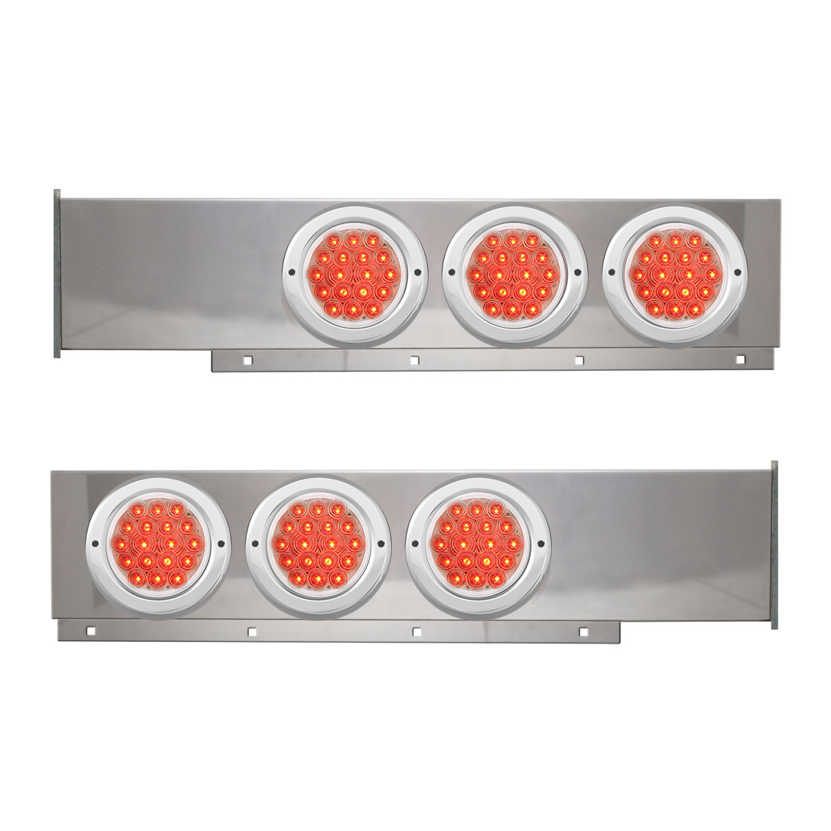 2-Pc Stainless Steel Light Bar - Thumbnail 2