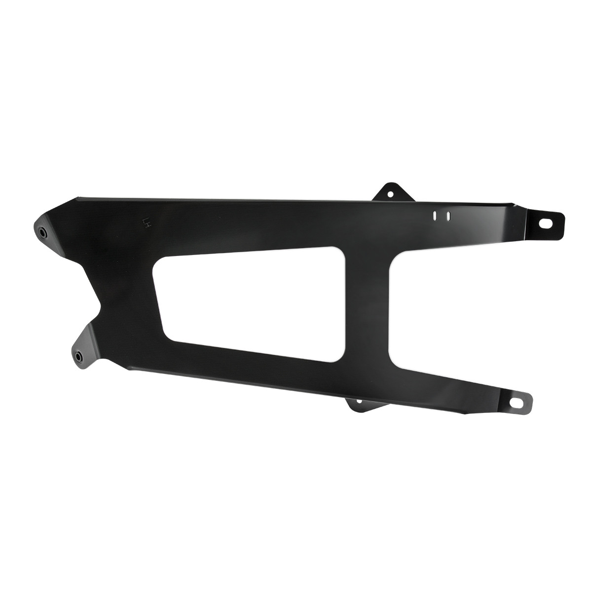 Black Steel Front Bumper End Support