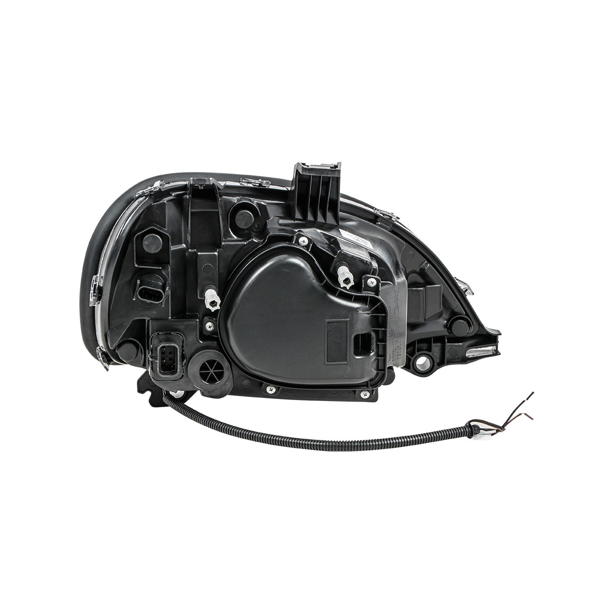 Freightliner Columbia Projection Headlight w/White LED Running Light - Thumbnail 2