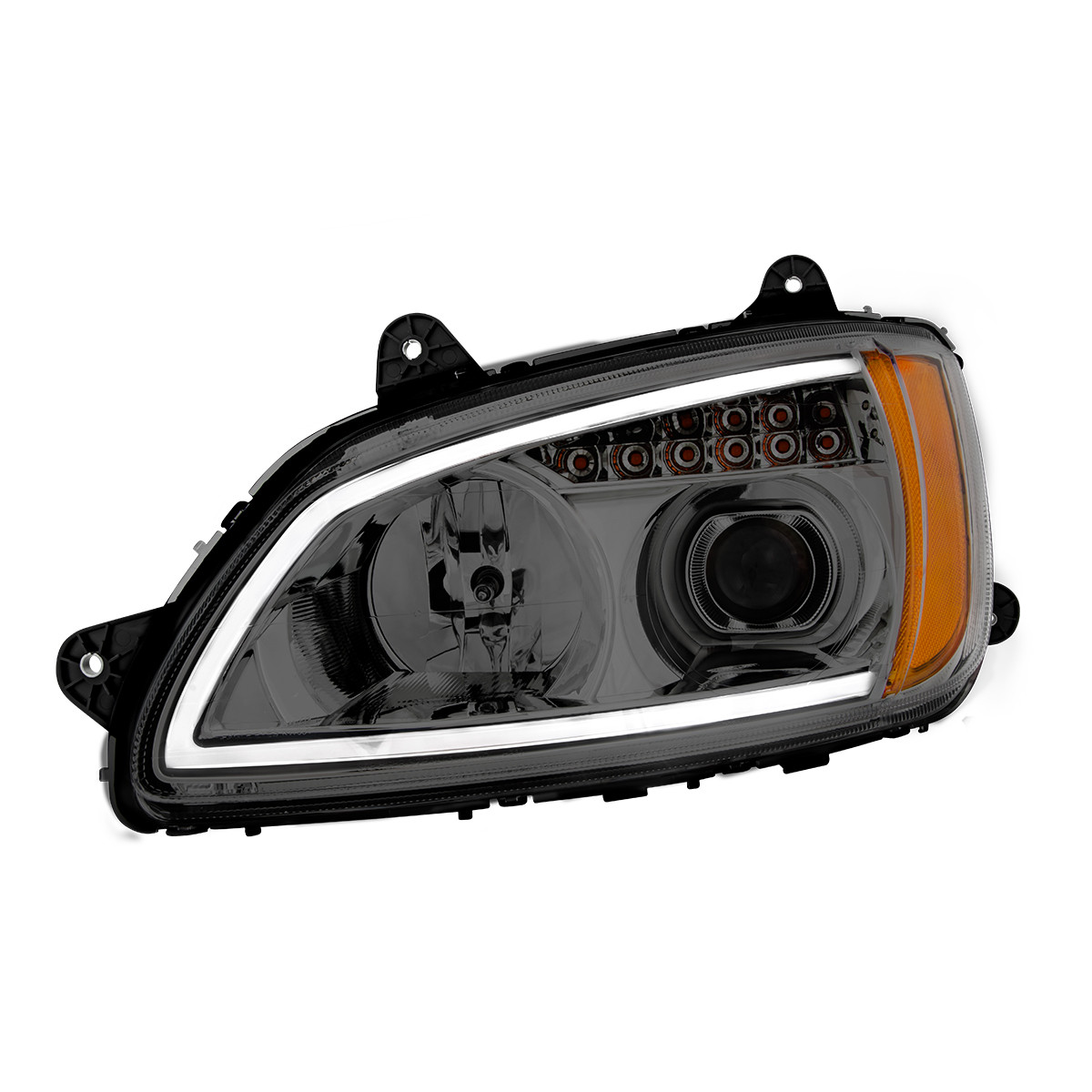 D2S HID Projection Headlight w/LED Turn Signal & LED Running Light