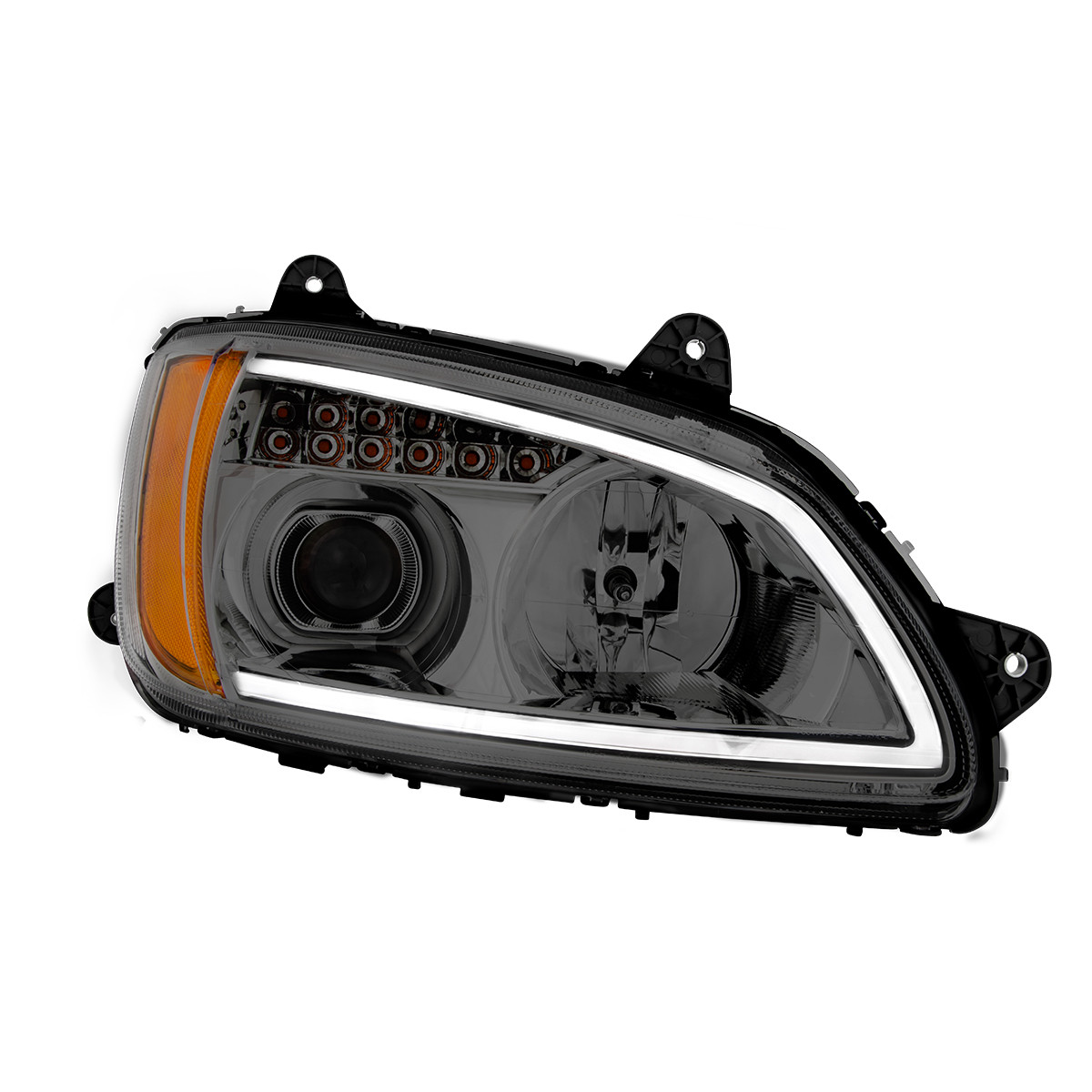 D2S HID Projection Headlight w/LED Turn Signal & LED Running Light