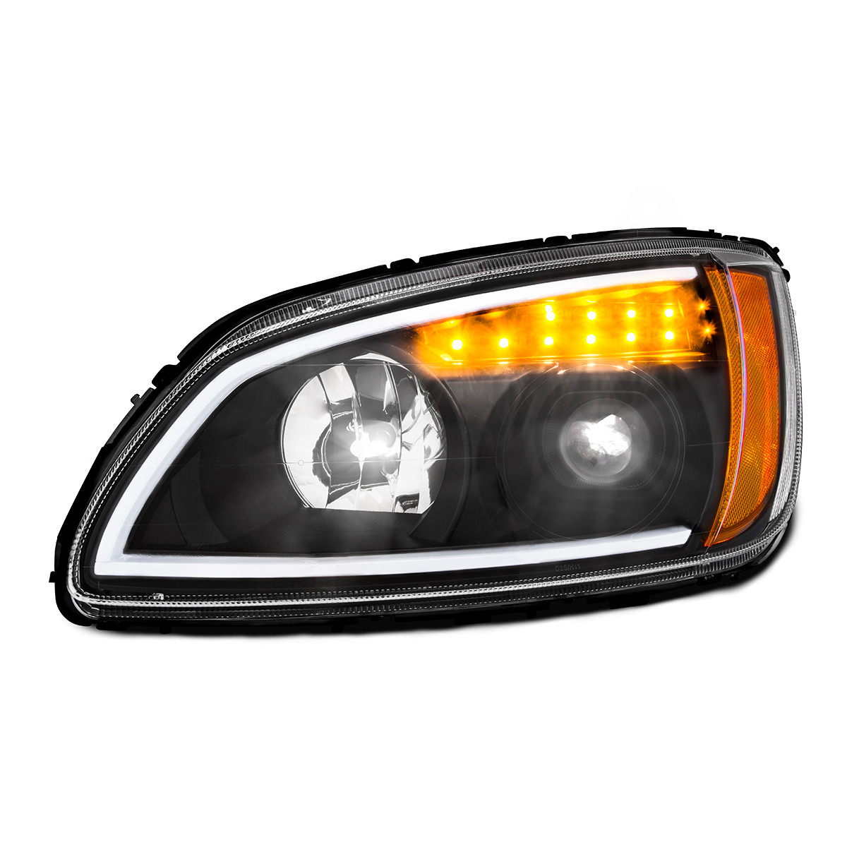 D2S HID Projection Headlight w/LED Turn Signal & LED Running Light - Thumbnail 3