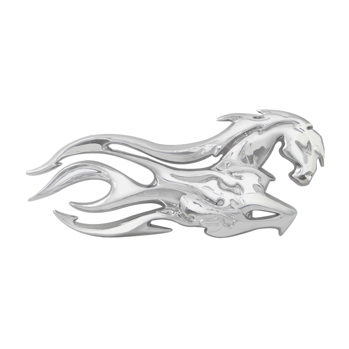 Flamed Mustang Emblem