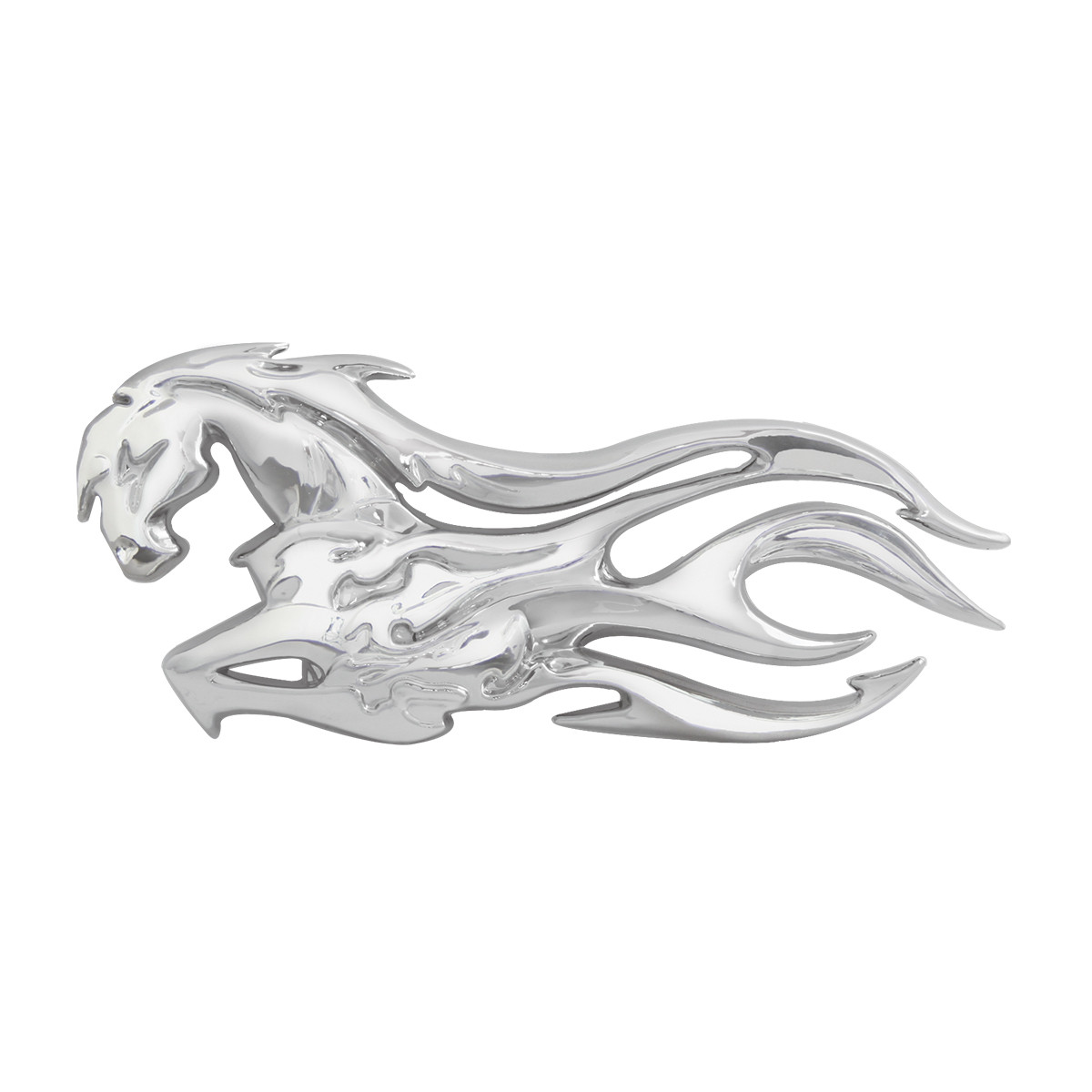 Flamed Mustang Emblem