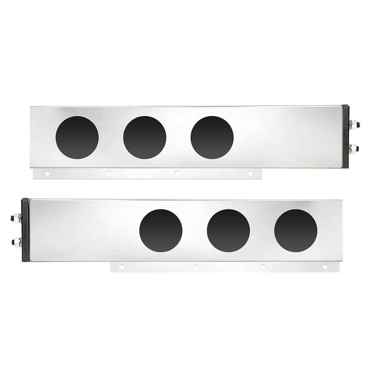 2-Pc Interchangeable S.S. Spring-Loaded LB w/4" & 1" LEDs