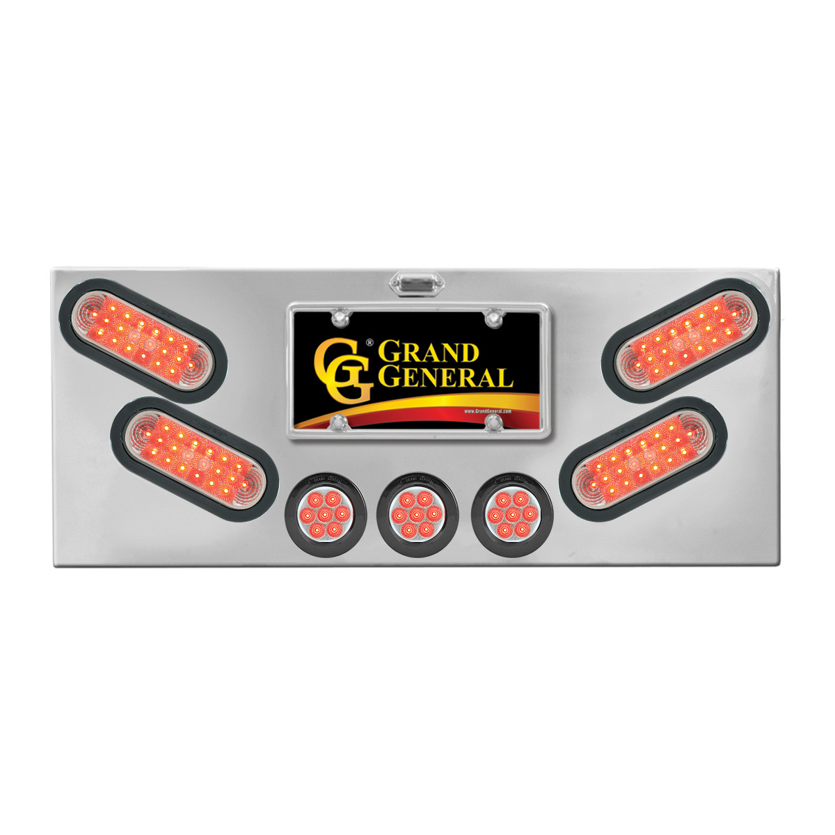 Stainless Steel Rear Center Light Panel - Thumbnail 2