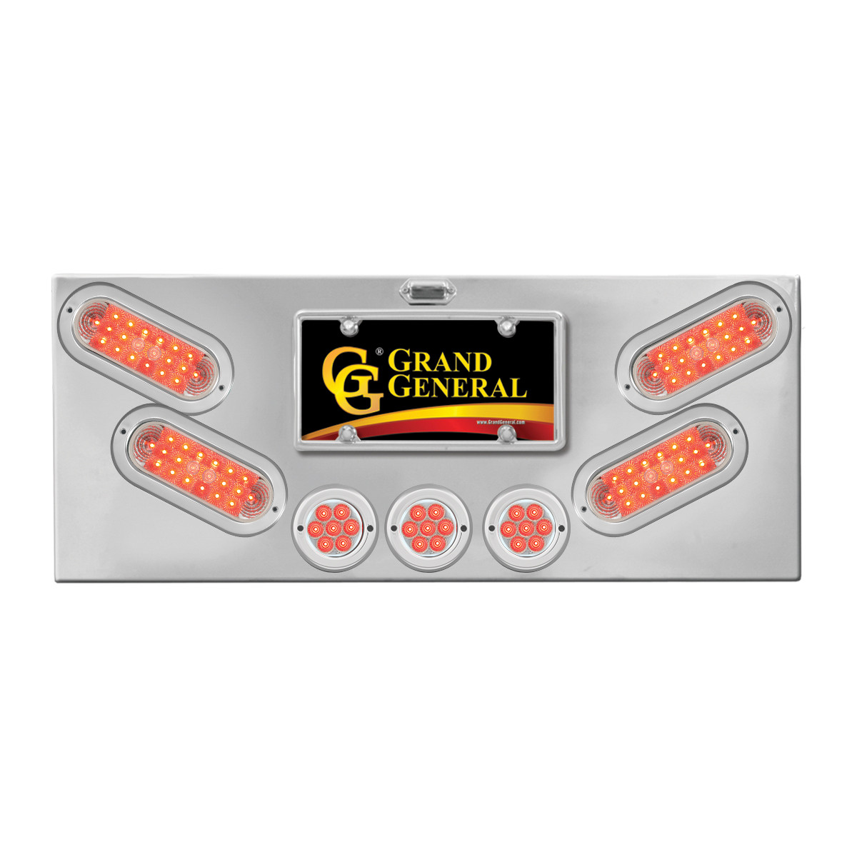 Stainless Steel Rear Center Light Panel - Thumbnail 2