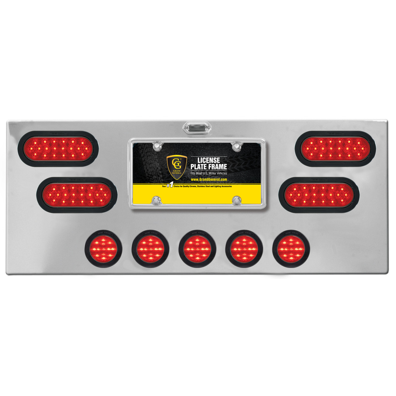 Stainless Steel Rear Center Light Panel - Thumbnail 2