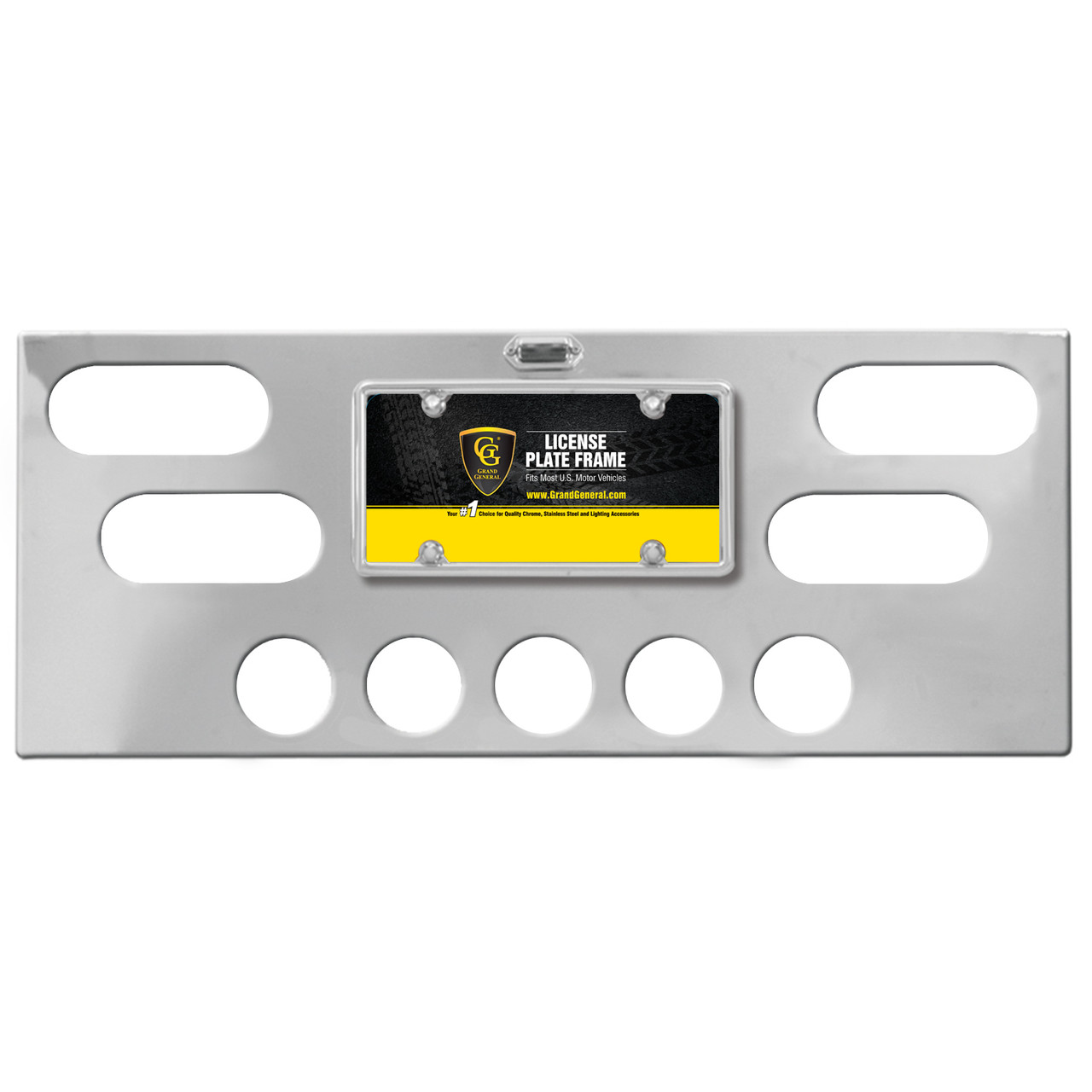 Stainless Steel Rear Center Light Panel Only