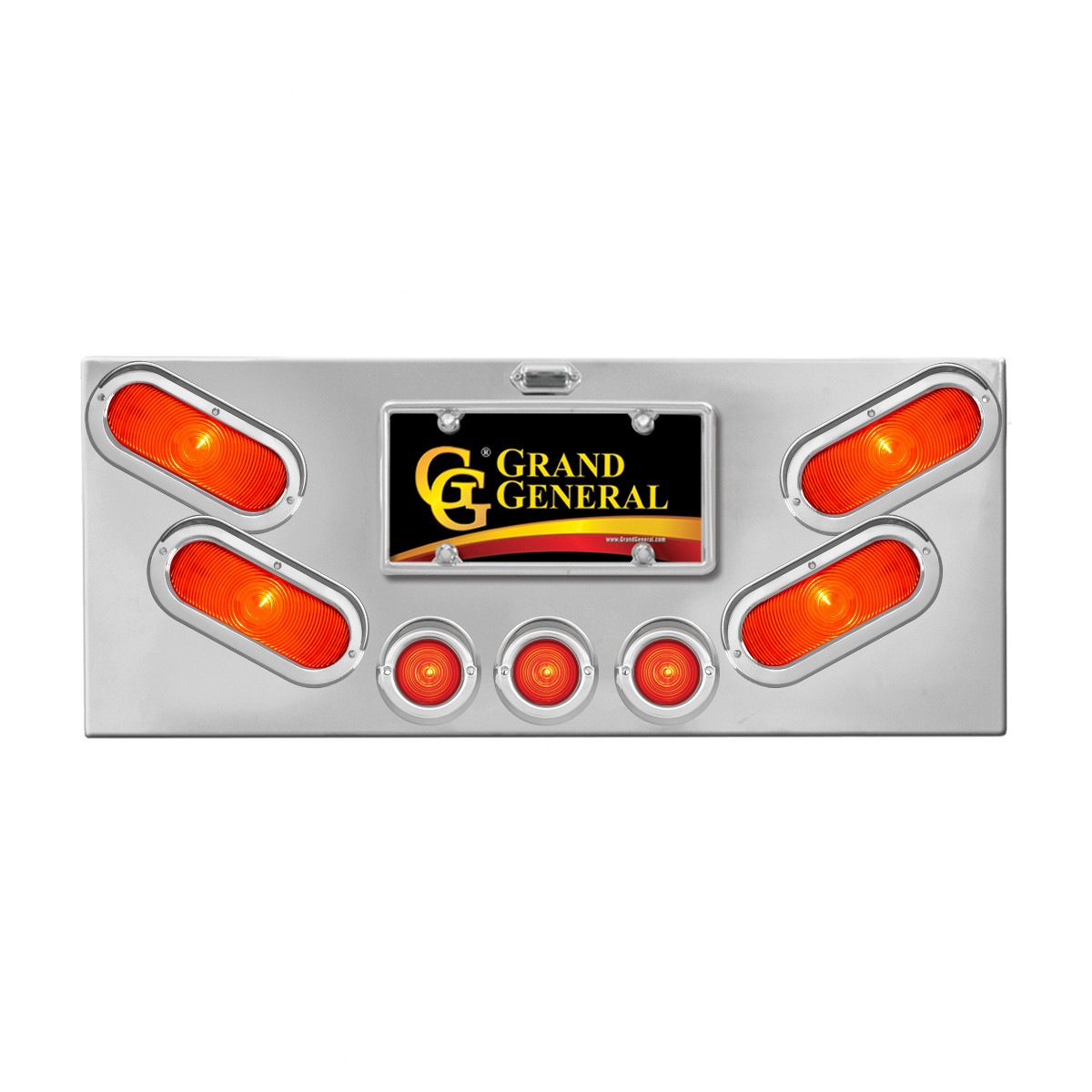 Stainless Steel Rear Center Light Panel - Thumbnail 2