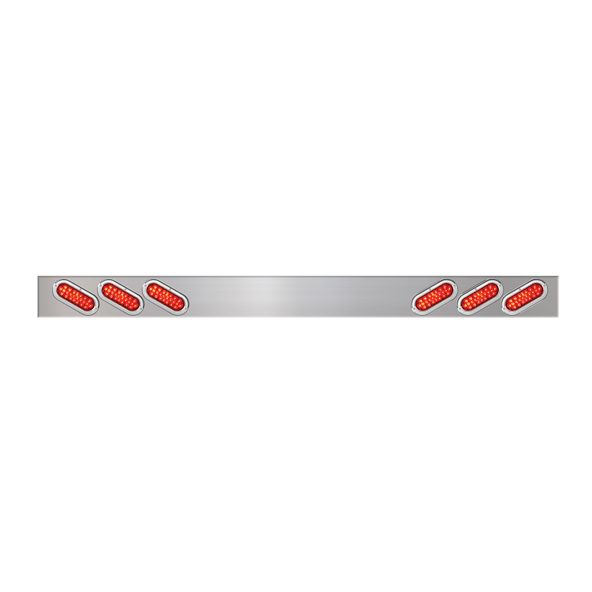 1-Pc Chrome Plated Steel Light Bar - Thumbnail 2