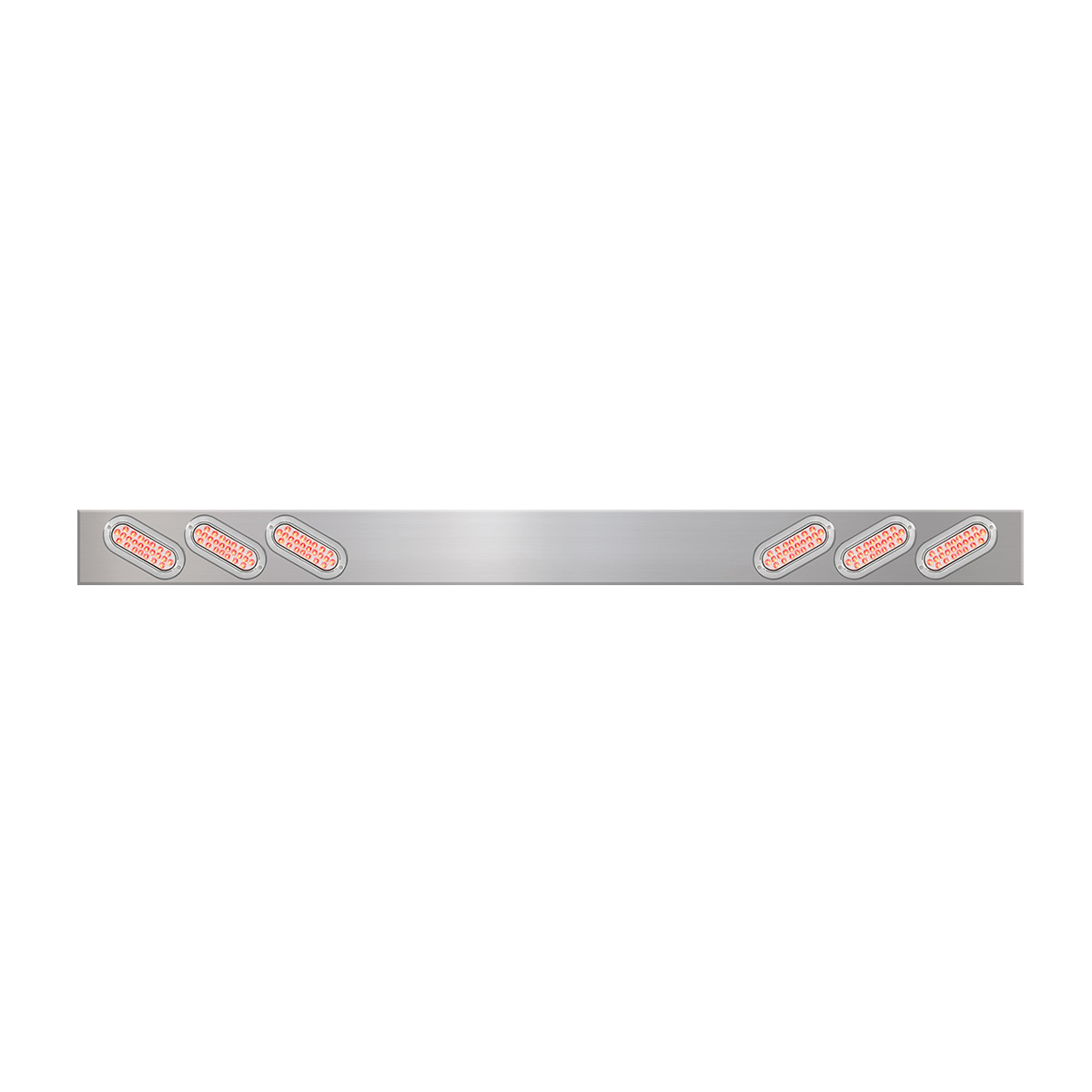 1-Pc Chrome Plated Steel Light Bar - Thumbnail 2