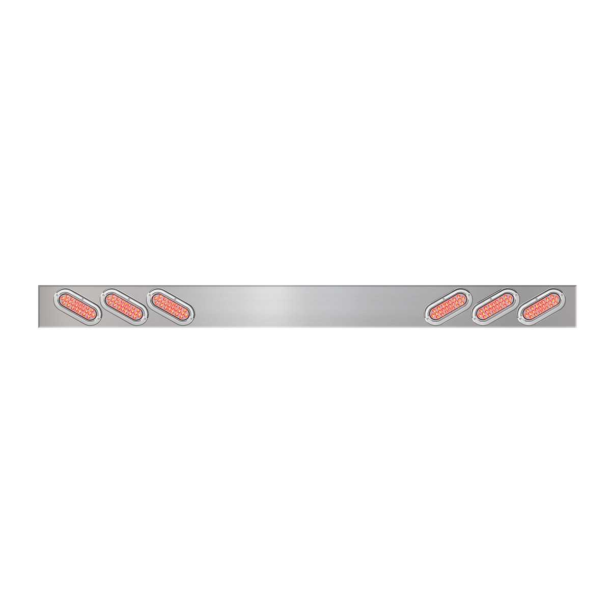 1-Pc Chrome Plated Steel Light Bar - Thumbnail 2
