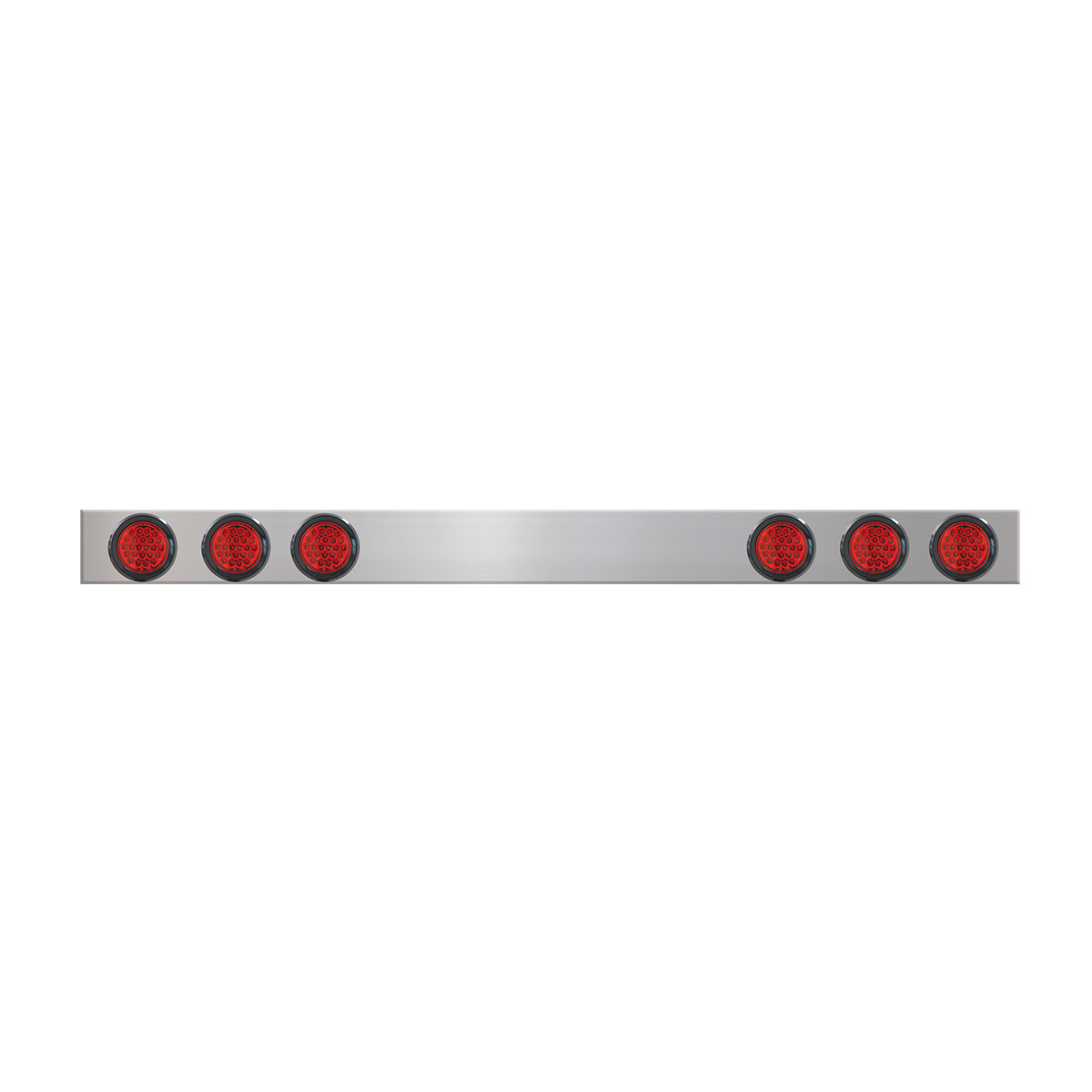 1-Pc Chrome Plated Steel Light Bar