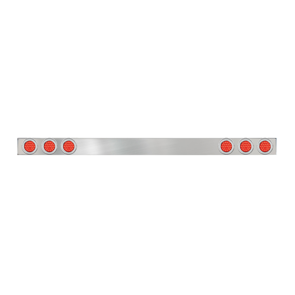 1-Pc Chrome Plated Steel Light Bar