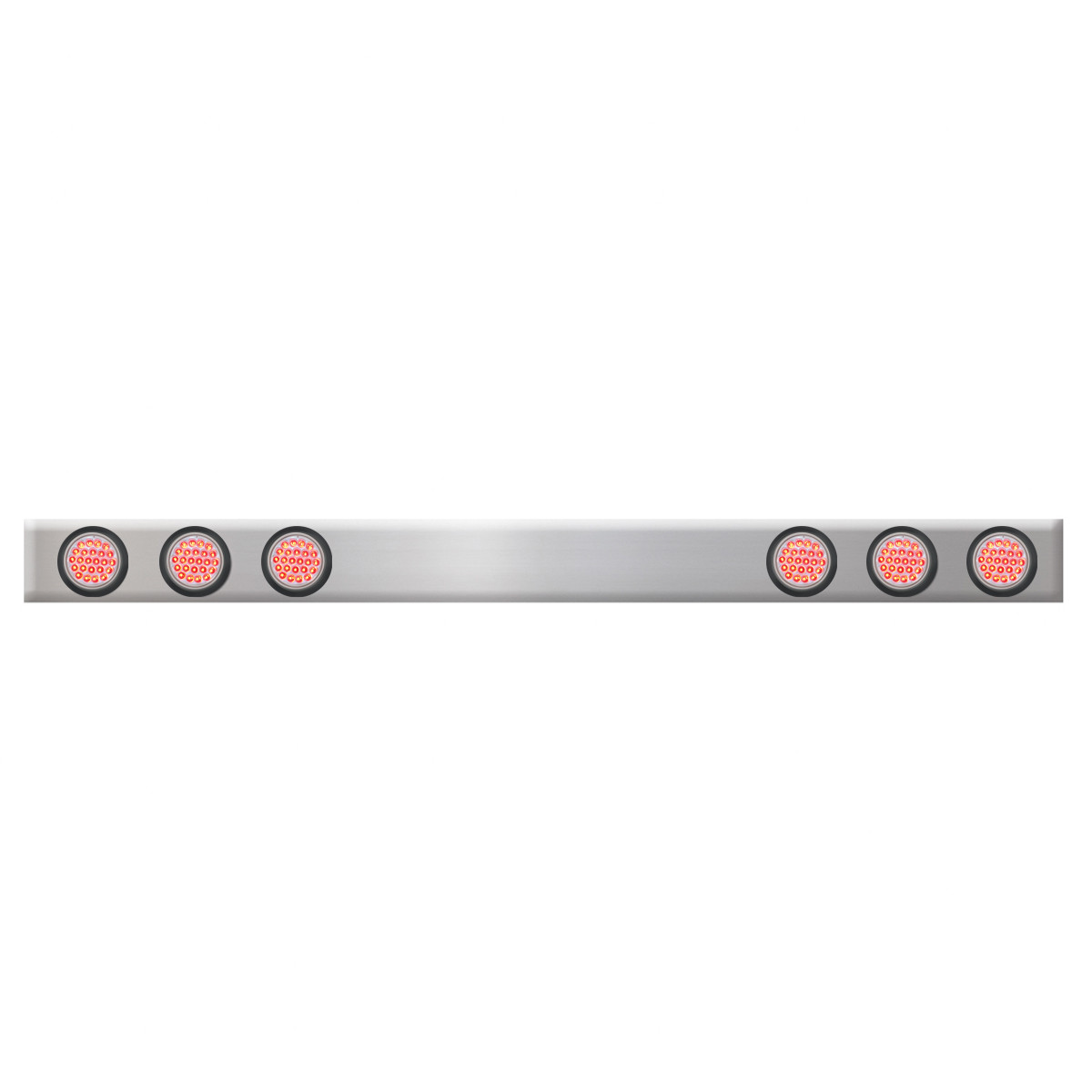 1-Pc Chrome Plated Steel Light Bar - Thumbnail 2