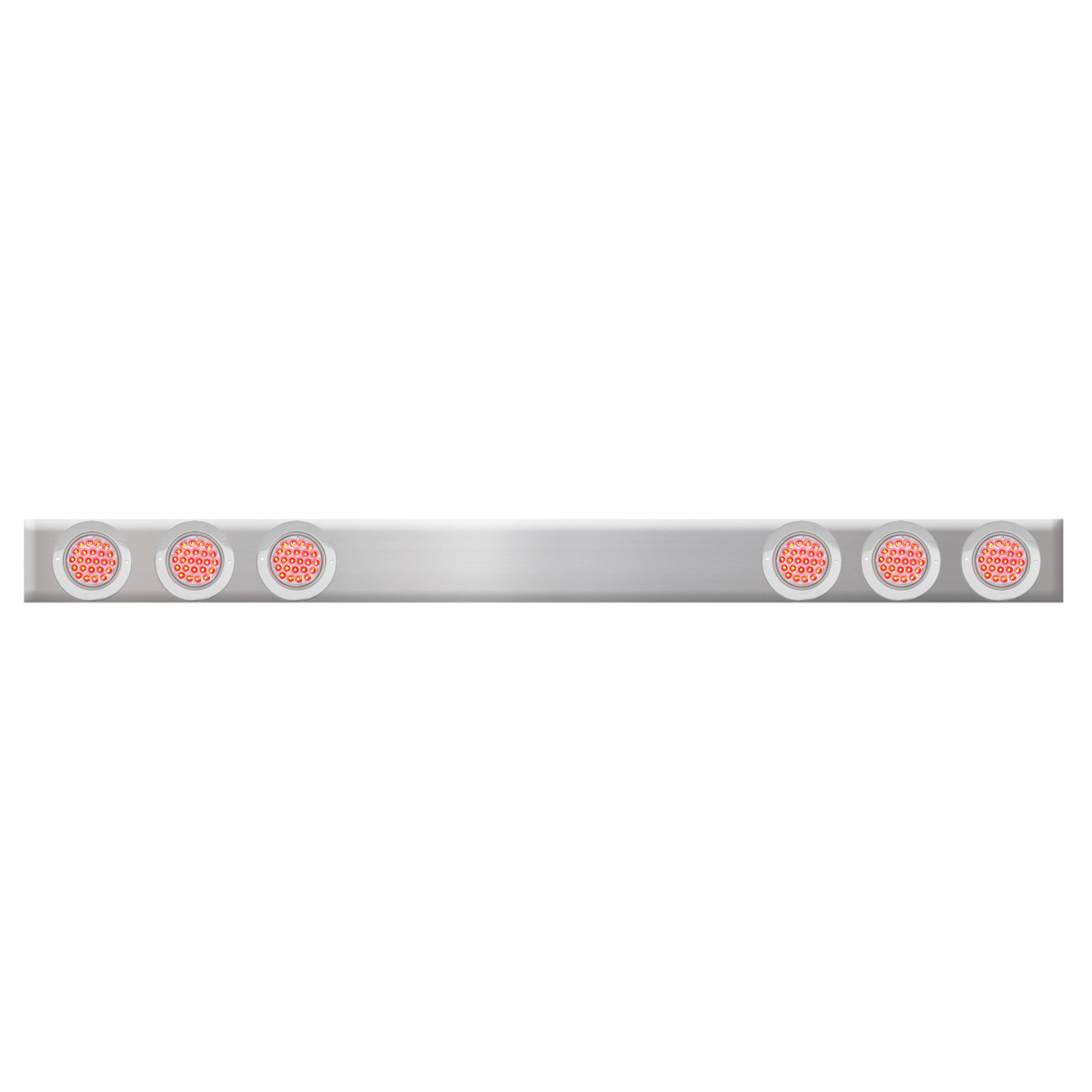 1-Pc Chrome Plated Steel Light Bar - Thumbnail 2