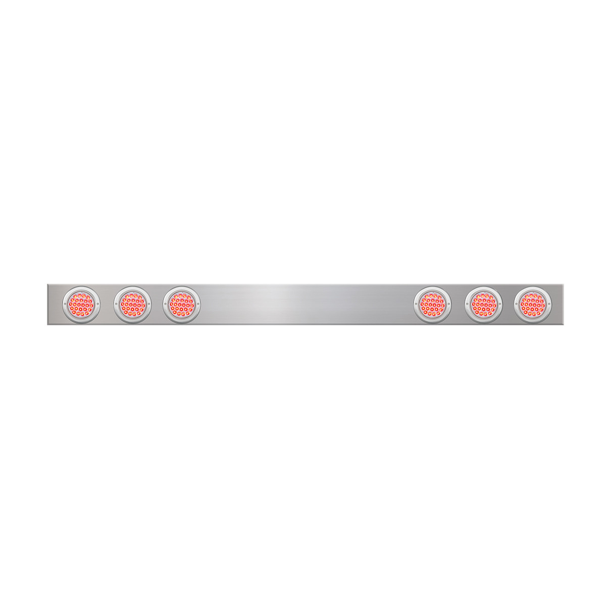 1-Pc Chrome Plated Steel Light Bar - Thumbnail 2