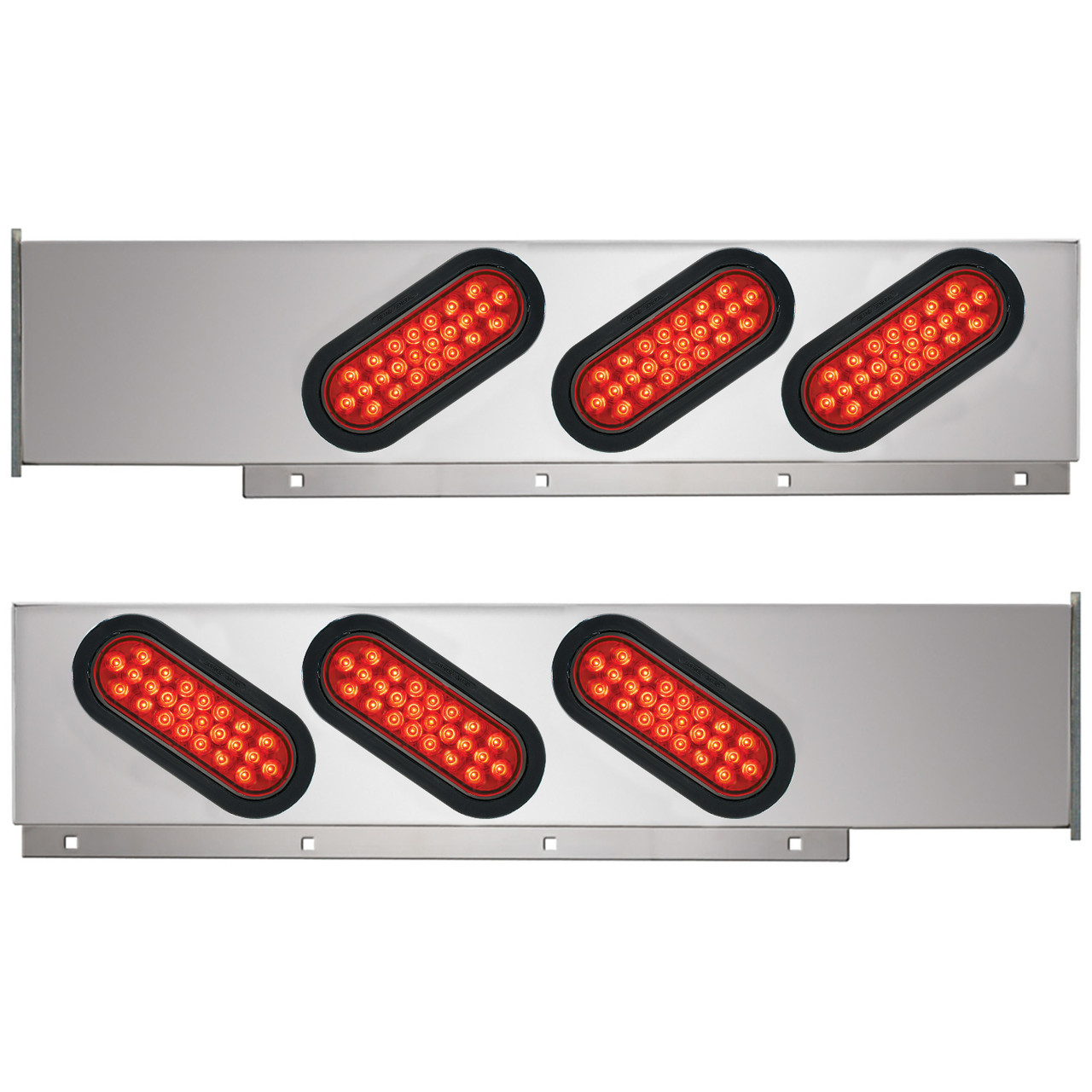 2-Pc Stainless Steel Light Bar - Thumbnail 2
