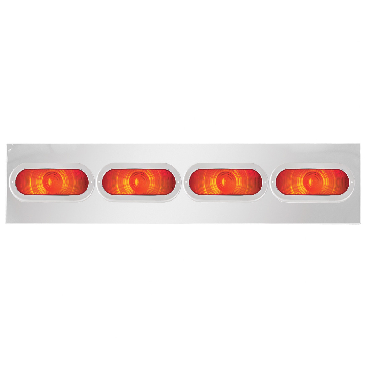 Chrome Plated Steel Rear Light Panel