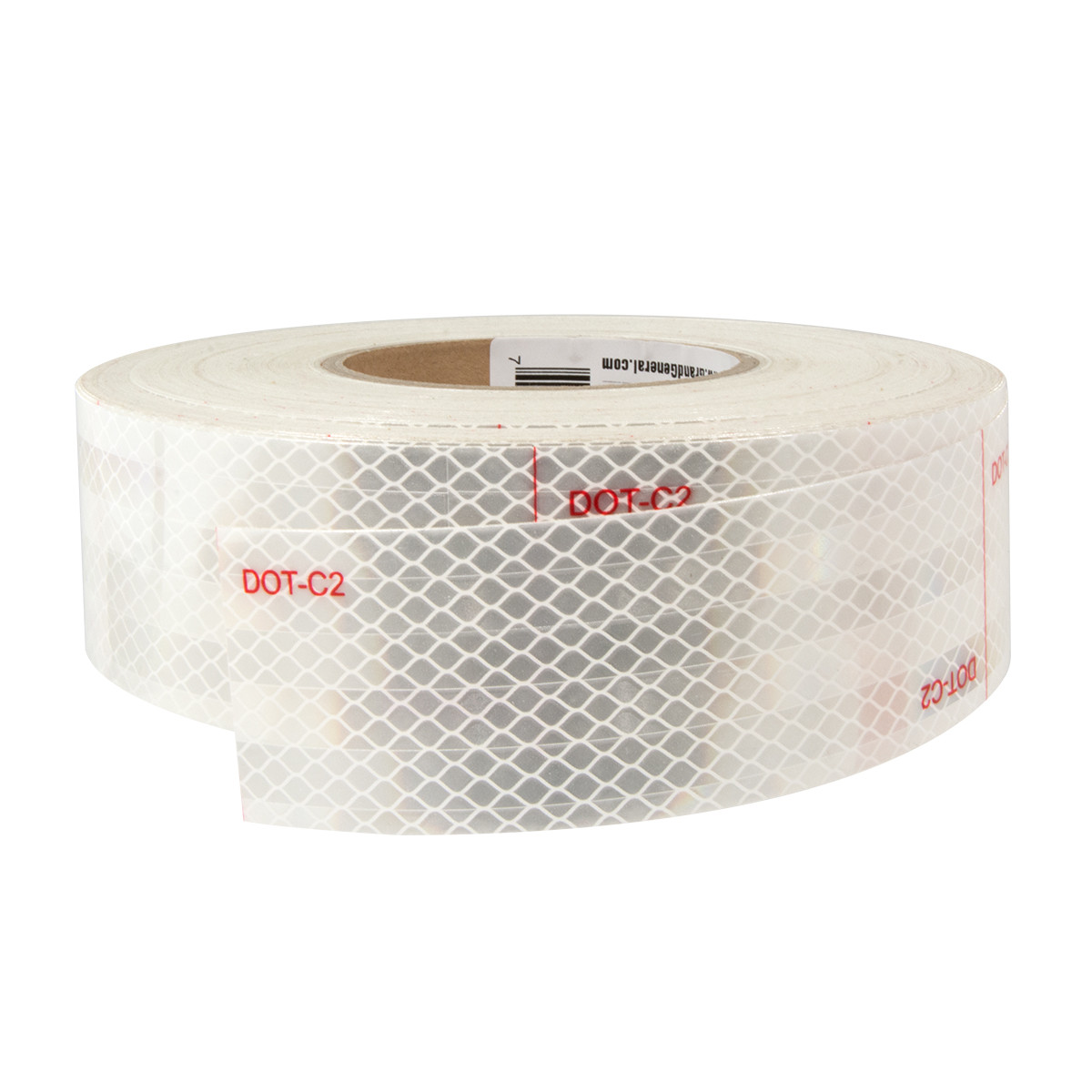 High-Viz USA DOT-C2 Conspicuity Tape Red & White 150' Roll