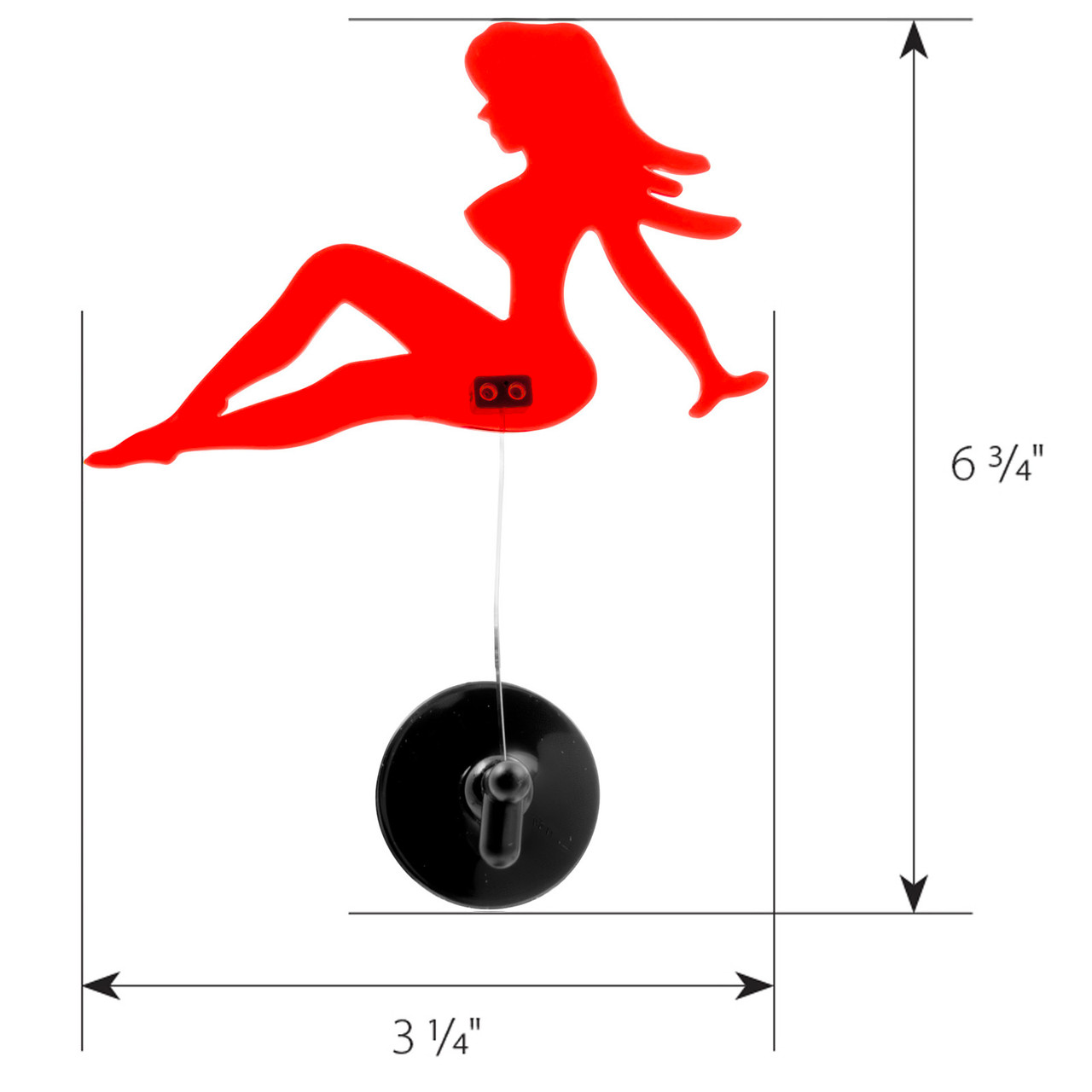 Waving Lady Window Accessories