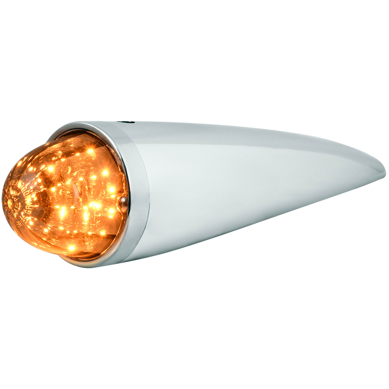 Classic Watermelon LED Cab Light with Chrome Plastic Housing - Thumbnail 2