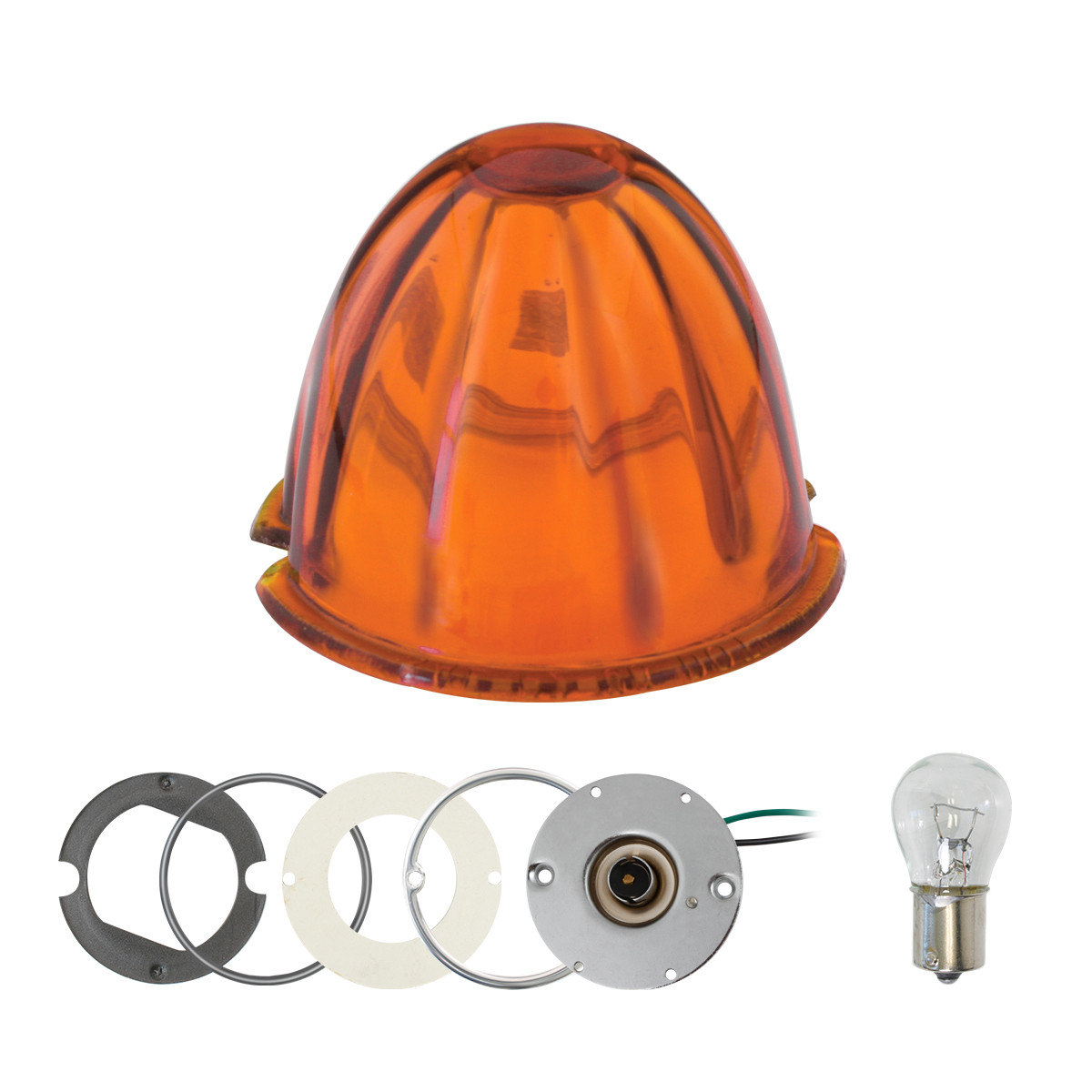Cab Marker Light Conversion Kit in Glass Lens