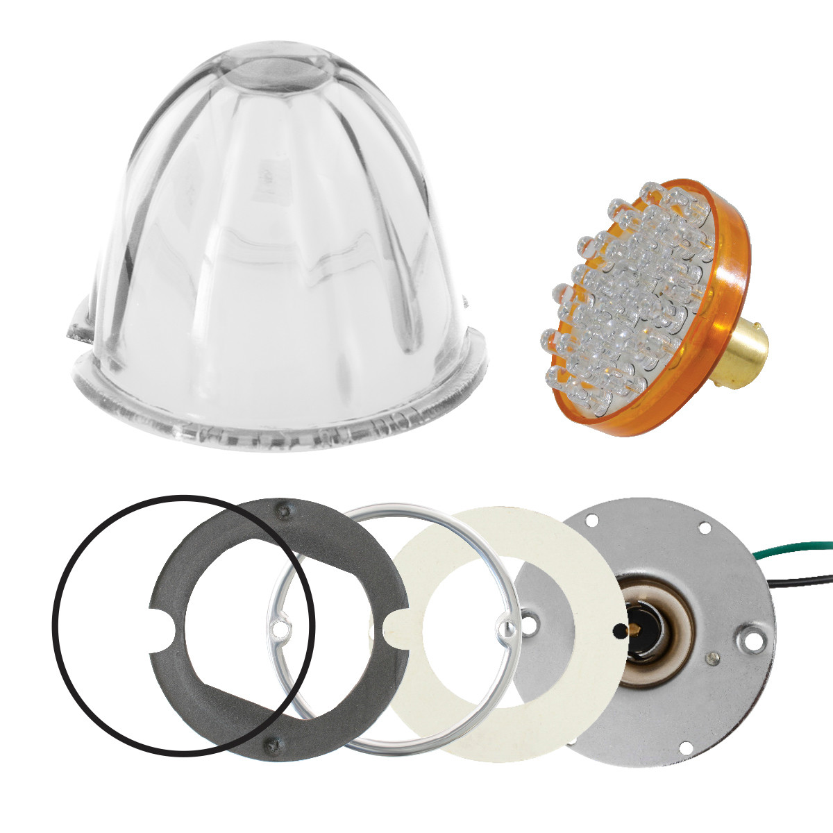 Replacement Screw-In LED Glass Light Kit